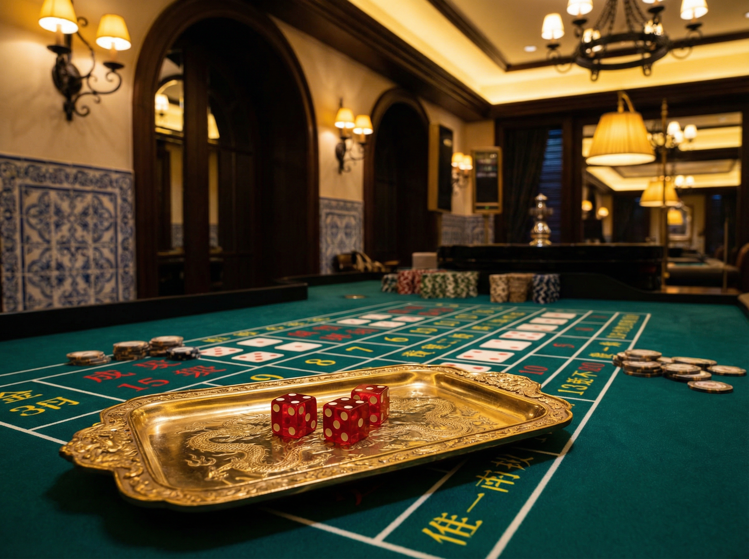 澳门彩 - 骰宝游戏桌